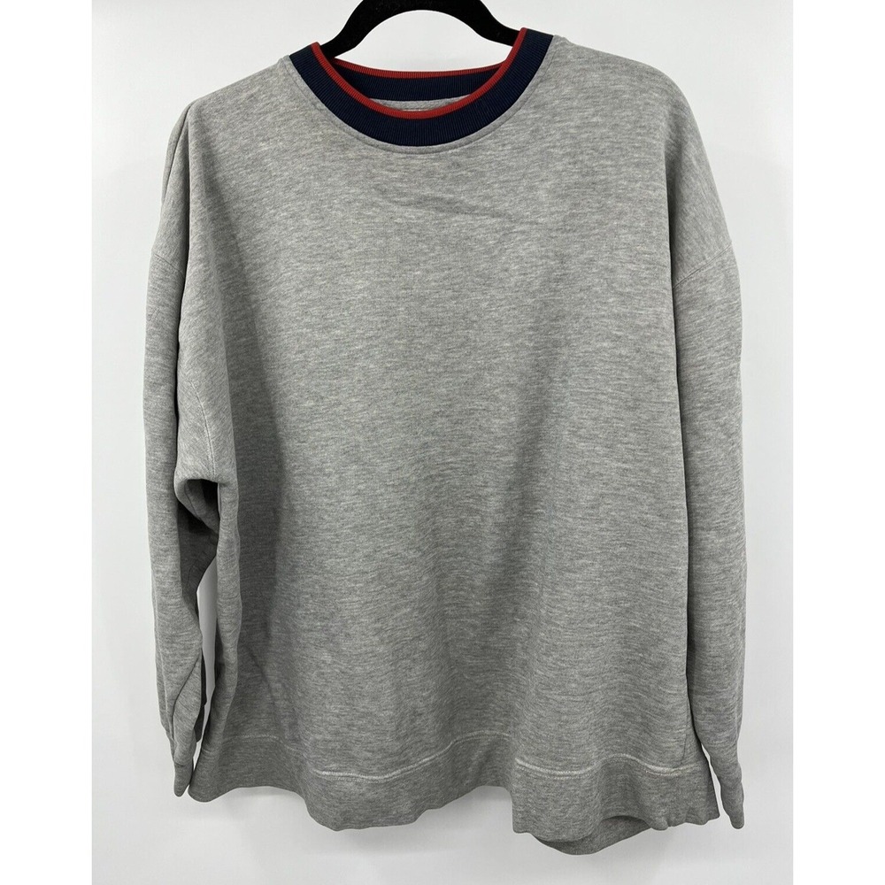Vintage 90s Discus Athletic Blank Gray Crewneck Sweatshirt Size XL